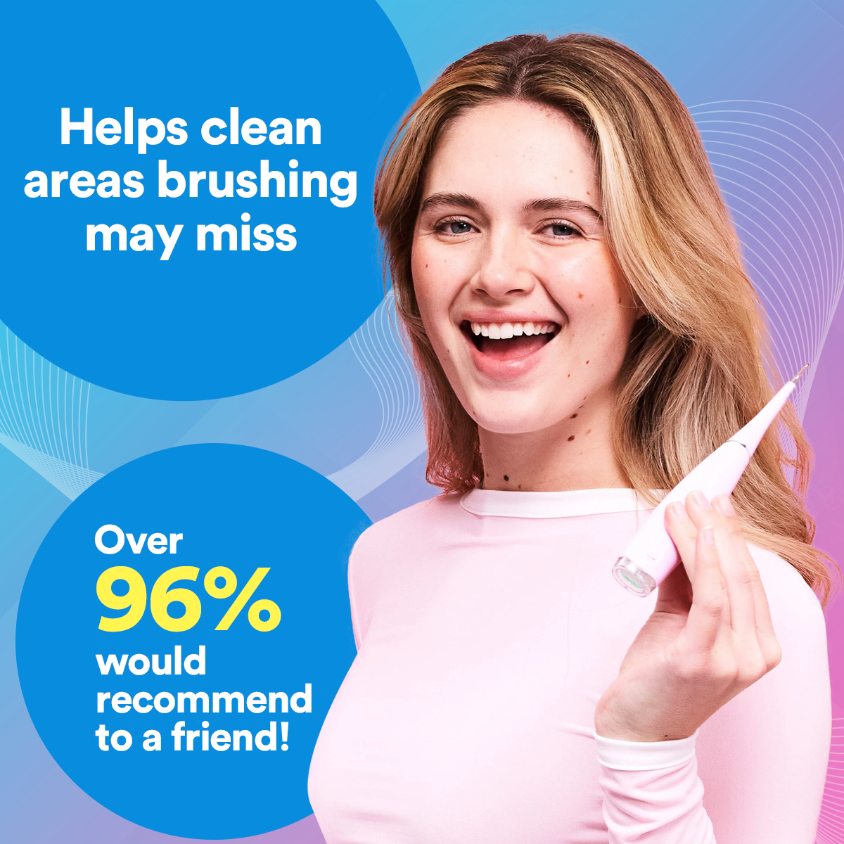 Ultrasonic Tooth Cleaner - Plaque Remover