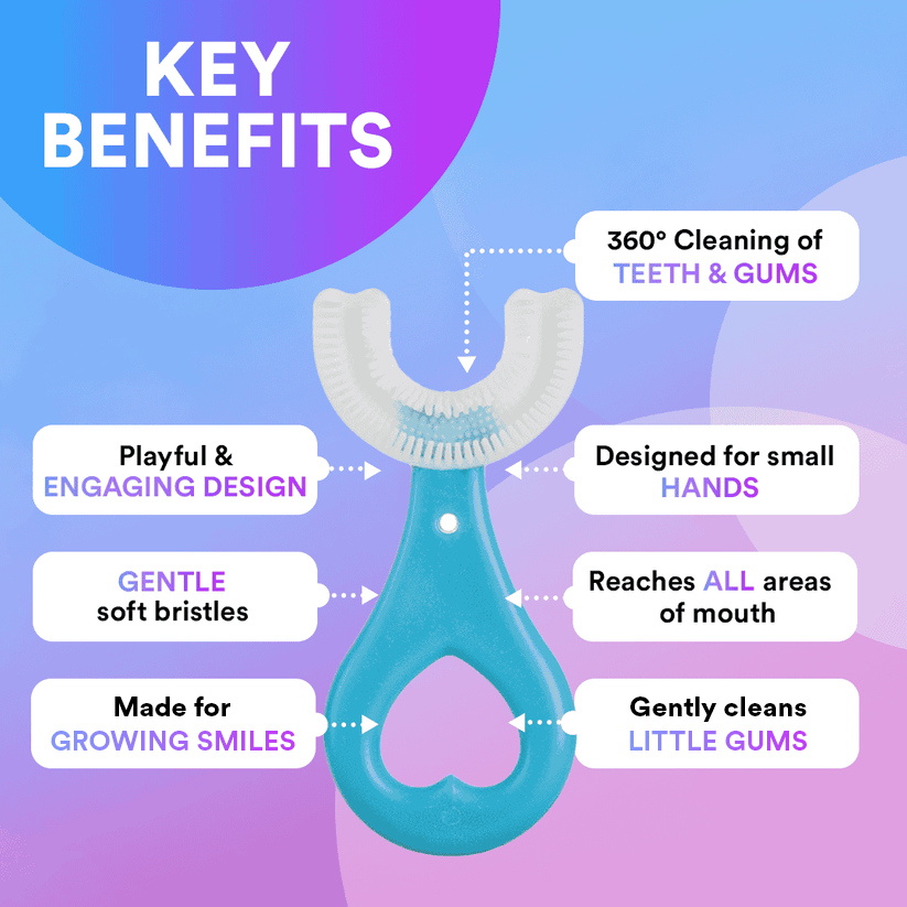 Kids Silicone U Brush DP4