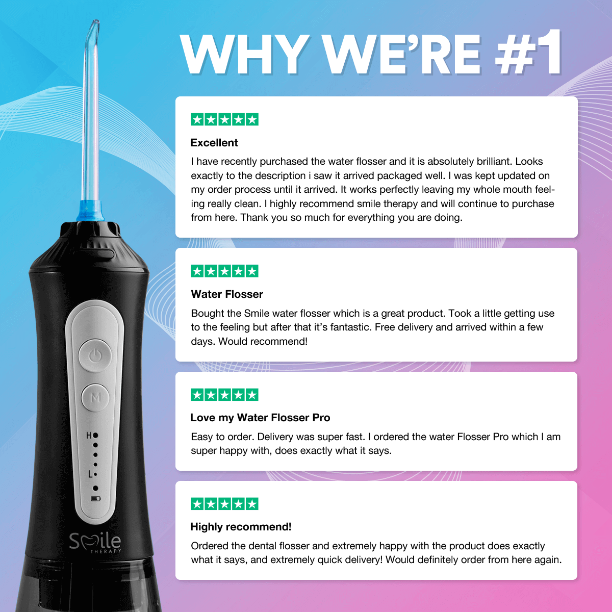 Efficient Water Flosser: Portable Oral Irrigator, Long Battery Life, 3 Pressure Settings, Ideal for Braces & Gum Care DP7