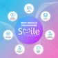 Professional Teeth Whitening Kit with LED Light - Fast Results, Safe for Home Use, Includes Gel & Tray DP7